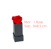 Fabricants chinois de fleurs conservées nouveau modèle OEM ODM cadeau pour toujours Infinity Rose fleur Rose éternelle vente en gros de boîte-cadeau dorée
