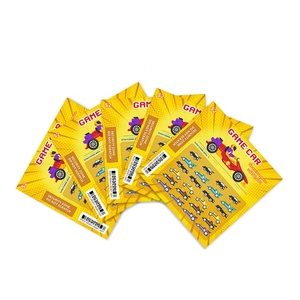 Encuentra la Tarjeta del Mismo Tema para Ganar en el Juego de Lotería Rasca y Gana con Temática de Autos, Impresión Digital de Tarjetas de Rasca y Gana, Impresión de Boletos de Lotería - Product Image 3