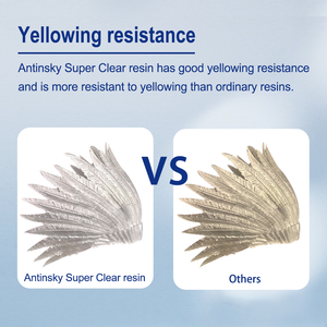 [Envío Gratuito en la UE] Resina Super Transparente Antinsky 405nm 1kg, Resina Fotopolímera de Alta Precisión y Baja Contracción CN/FUJ - Product Image 5