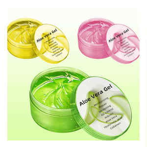 개인 로고 브라이트닝 젤 알로에 베라 페이스 크림 천연 유기농 99% 순수 알로에 베라 젤 - Product Image 3