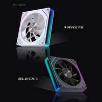 Lovingcool usine ARGB vente chaude PWM CPU refroidissement contrôle de température intelligent boîtier d'ordinateur processeur boîtier ventilateur