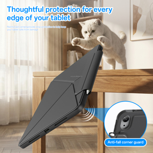 Étui magnétique détachable pour <span class=keywords><strong>iPad</strong></span> <span class=keywords><strong>Air</strong></span> 11 pouces, compatible avec les modèles M4 / M3 / M2 / <span class=keywords><strong>iPad</strong></span> <span class=keywords><strong>Air</strong></span> 5e génération / <span class=keywords><strong>Air</strong></span> 4e génération - Product Image 2