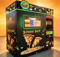 Adaptateur de tension large pour distributeur automatique de pizzas à usage extérieur et à déploiement sur site