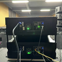 Système de sonorisation amplifié Q210 à double haut-parleur de 10 pouces, équipement de DJ professionnel pour l'extérieur, système de sonorisation passif à ligne acoustique