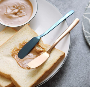 New Arrivals Durable Cheese Spreader Dessert Knifes Stainless Steel <b>Scraper</b> Butter Knife - Product Image 6