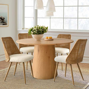 Round <strong>Dining</strong> Room <strong>Table</strong> <strong>Space</strong> <strong>Saving</strong> <strong>6</strong> Seater Design Wood Italian <strong>Dining</strong> <strong>Table</strong> Extendable - Product Image 1