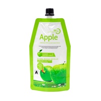 Pochette souple cosmétique personnalisée avec bec verseur et bouchon à vis pour crème colorante capillaire, fabrication OEM