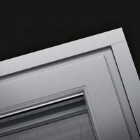 Fenêtre à Double vitrage en aluminium haute sécurité, vente en gros