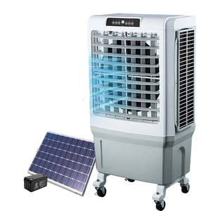 New Mobile Solar Evaporative air Conditioner Portable air Cooler Fan Aires Acondicionados Airconditioner Climatiseur - Product Image 1