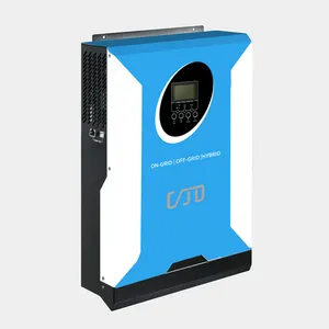 3kw 4kw 6kw 7kw 120v 230v 순수 사인파 태양 인버터 오프 그리드 전원 UPS 기능 하이브리드 인버터