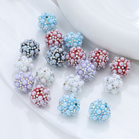 Perles de luxe en strass AB, cristaux en vrac, fournitures de perlage, fabrication de bijoux pour chaînes de téléphone DIY, multicolores, vente en gros