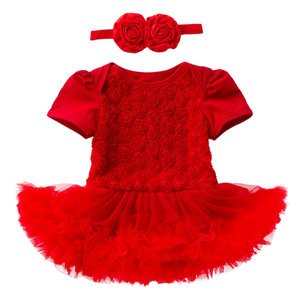 Children Summer New Design High Quality Floral Baby Girl Fashion Lace Rompers Polyester/Cotton Breathable - Product Image 1