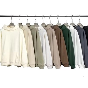 Sweat-shirt à capuche épais décontracté de couleur unie pour homme, taille <span class=keywords><strong>plus</strong></span>, doublé en polaire, sweat-shirt à capuche chaud pour homme, streetwear - Product Image 1