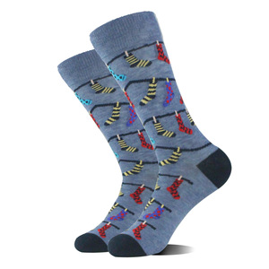 Ingrosso moda divertente cartone animato equipaggio quotidiano colorato Logo personalizzato divertente novità cotone uomini donne calzini - Product Image 6