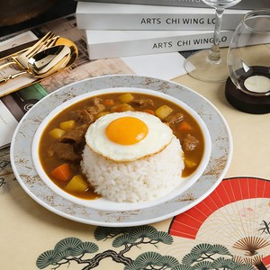 จานอาหารค่ำพลาสติกสีขาวขอบลายหินอ่อนสีทอง น้ำหนักเบา ทันสมัย ใช้แล้วทิ้ง สำหรับงานแต่งงาน งานเลี้ยง งานจัดเลี้ยง - Product Image 4