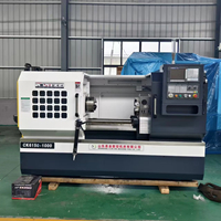 Mesin Bubut CNC Horizontal CK6150 Efisiensi Tinggi Terlaris dari Pabrik, Single-spindle, Kontrol GSK, Flat Bed, Tugas Berat untuk Pengerjaan Logam