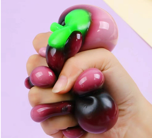 Juguetes Sensoriales de Frutas al por Mayor, Squishies de Mangostán para Aliviar el Estrés, la Ansiedad, el TDAH y el Autismo, para Niños y Niñas de 5 a 7 Años - Product Image 6