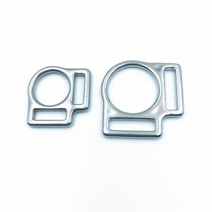 不锈钢<span class=keywords><strong>2</strong></span>或<span class=keywords><strong>3</strong></span>环方形马笼扣笼扣 - Product Image 4