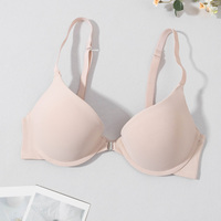 Soutiens-gorge push-up à fermeture avant de style européen populaire pour femmes, avec armatures en acier, tailles 70B-90C et bretelles réglables