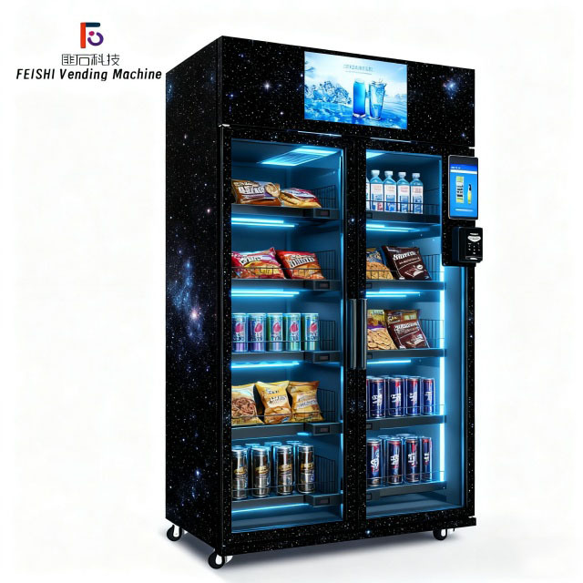 Wholesale Unmanned AI Smart Vending Machine with SDK Real-Time Checkout Multi-Payment Support Cloud-Based Management