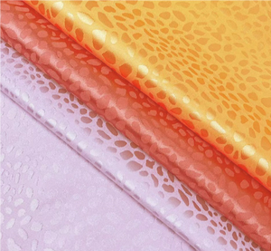 Tela de Satén de Seda Jacquard con Estampado de Leopardo, de Poliéster y Elastano, Lista para Usar, para Vestidos, Cortinas y Prendas - Product Image 2