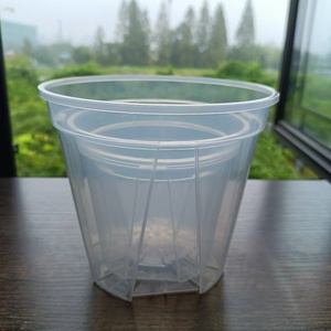 Bán Buôn Rõ Ràng Nhựa Chậu Hoa Và Giỏ Với Lỗ Trong Suốt Trồng Cho Nhà Và Vườn Sử Dụng - Product Image 5