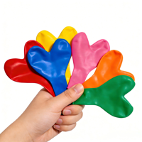 Ballons en latex naturel personnalisés en forme de cœur, imprimés, écologiques, pour la décoration de fêtes d'anniversaire et de mariages