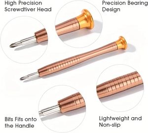 Eyeglasses Repair Screwdriver Kit 25-Piece <b>Set</b> Adjustable <b>Torque</b> Small Size Screwdrivers - Product Image 2