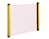 Barrière de sécurité photoélectrique infrarouge pour machines industrielles, détection 10 mm, 24 V, IP65