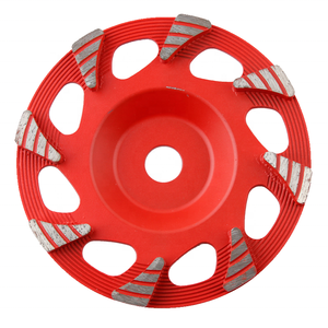 Roue de coupe <span class=keywords><strong>pour</strong></span> meuleuse <span class=keywords><strong>Hilti</strong></span>, 6 pouces, 150mm, 8 segments, sol en béton, diamant - Product Image 1