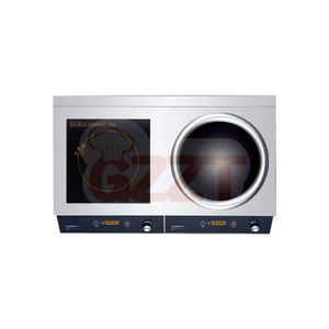 双灶具5KW磁控电炉炒锅2头红外灶具双燃烧器电磁炉灶具 - Product Image 4