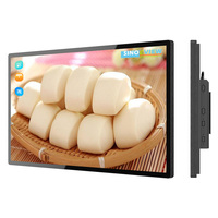 Écran d'affichage numérique LCD mural intérieur de 65 pouces, Android 11, écran publicitaire, animation 24h/24 et 7j/7 pour restaurant et centre commercial
