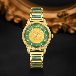 Original Design Custom Logo Ladies Automatic <b>Watch</b> Stainless Steel Natural Jadeite Women <b>Mechanical</b> <b>Watch</b> - Product Image 6