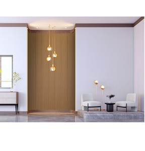 Paneles Decorativos de Pared Acanalados de MDF de 18 mm, Diseño de Madera para Interiores Modernos - Product Image 3