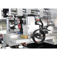 Machine de dépose d'étiquettes automatique en PVC, 1000 pièces, programmateur automatique, manchon à rétrécissement, avec Tunnel à vapeur