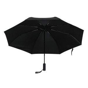 Everyday Elements Automatic Folding <b>Umbrella</b> Black One Button Open Outdoor Sun Rain Protection Travel <b>Umbrella</b> - Product Image 1