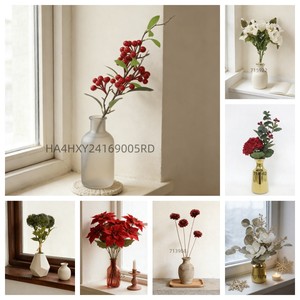 Boule de cyprès artificielle <span class=keywords><strong>gris</strong></span> givré dans un pot noir, plante artificielle avec feuilles givrées pour la décoration des espaces modernes, des spas et des lieux apaisants - Product Image 6