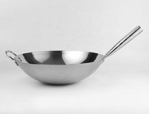 Wok Chino Comercial de Acero Inoxidable 201 de 100 cm, el Más Grande para <span class=keywords><strong>Restaurante</strong></span> - Product Image 4