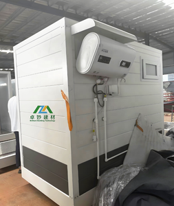 Baño público portátil <span class=keywords><strong>de</strong></span> alta calidad, diseño Industrial con Panel sándwich <span class=keywords><strong>de</strong></span> acero, <span class=keywords><strong>inodoros</strong></span> móviles modulares para exteriores para casa <span class=keywords><strong>de</strong></span> oficina - Product Image 6