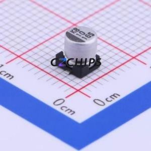 Condensateur électrolytique en aluminium SMD VSS100M1CTR-0404, SMD, D4xL4.5mm 10uF 20% 16V 4mm - Product Image 1