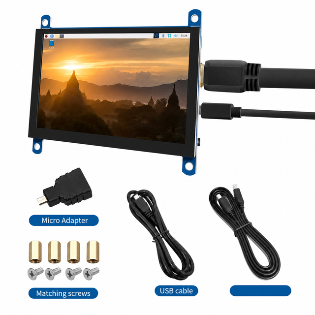 23 Inch Open Frame Interactive Flat Touch Wall Mount Industrial Panel Win Android Poe Lcd Panel Kiosk Touch Screen Monitor
