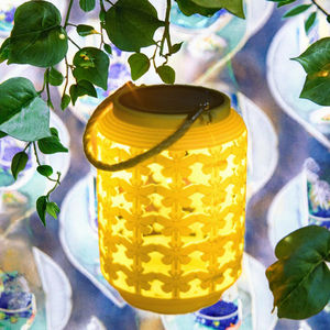 Portatile colorato LED solare bottiglia di proiezione lanterna per la decorazione della casa per la festa in giardino cancello di vacanza decorazione appesa all'aperto - Product Image 2