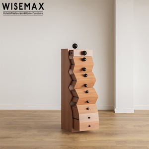 WISEMAX FURNITURE cassettiera <span class=keywords><strong>ad</strong></span> <span class=keywords><strong>angolo</strong></span> multifunzionale in legno massello di alta qualità <span class=keywords><strong>per</strong></span> soggiorno - Product Image 5