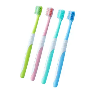 Orthodontic toothbrush concave adult men and women orthodontic braces special soft bristles gap braces interdental tooth brush