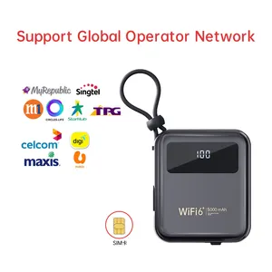 Ban Đầu Mới Mở Khóa 4G Router Pocket Wifi 300Mbps Di Động Hotspot Pocket Mini Wifi Router