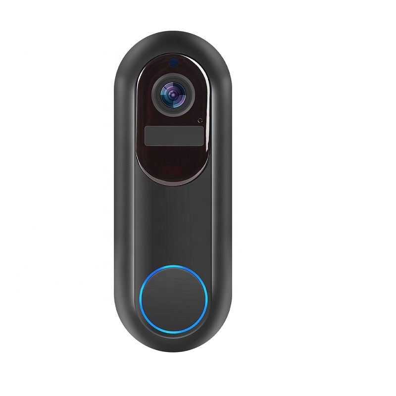 Умный беспроводной дверной звонок с дистанционным управлением, IP54, 9600 мА · ч, на батарейках, 1080P, датчик движения, 5G, Wi-Fi