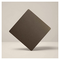 Comptoir d'îlot de cuisine en acier inoxydable AFP noir mat sablé sur mesure Beadblasted071