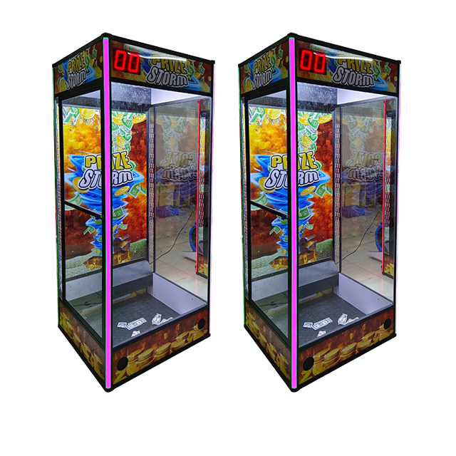 Neofuns Factory Direct Sales Prize Storm Catch Money Bills Skill Full Game Ticket Redemption Prize Arcade Game Machine