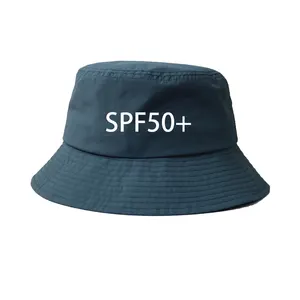 Spf 50 + UV bảo vệ ngư dân xô Mũ rộng vành Gió-bằng chứng tùy chỉnh logo của bạn Sun <span class=keywords><strong>hat</strong></span> Mũ ngư dân mũ - Product Image 1