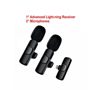 Microfono Lavalier Inalambrico 2 En 1,โทรศัพท์แอนดรอยด์,Mini Microfono Inalambrico Con YouTube, <span class=keywords><strong>Facebook</strong></span>, Vlog,ติ๊ก - Product Image 4